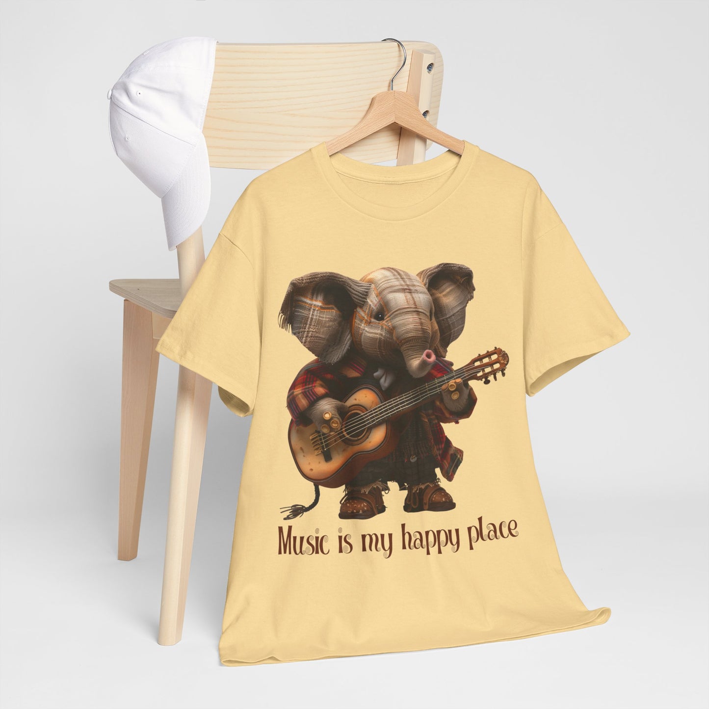 Elephant Musician Tee