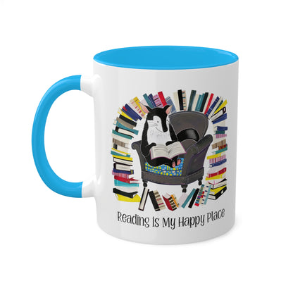 Skunk Reading Mug