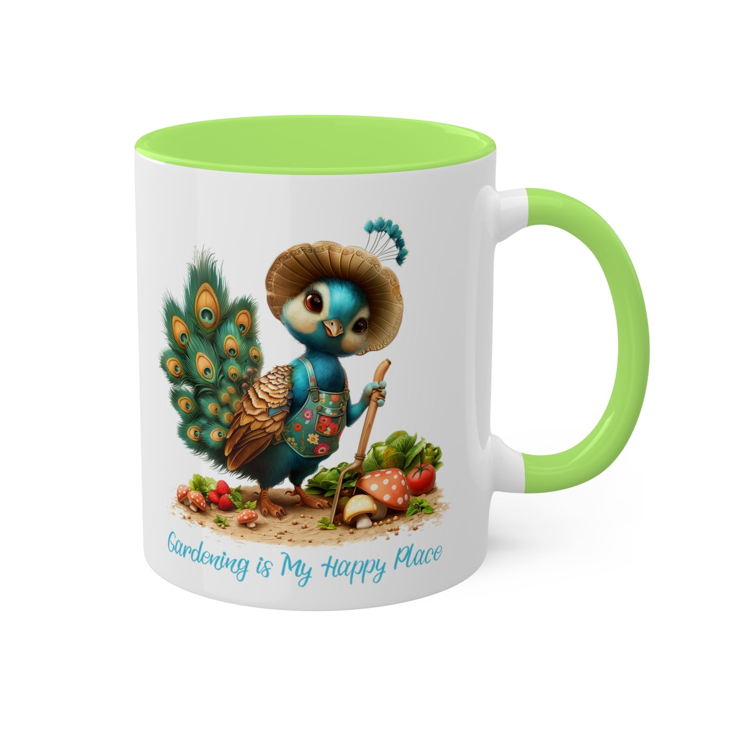 Peacock Gardener Mug