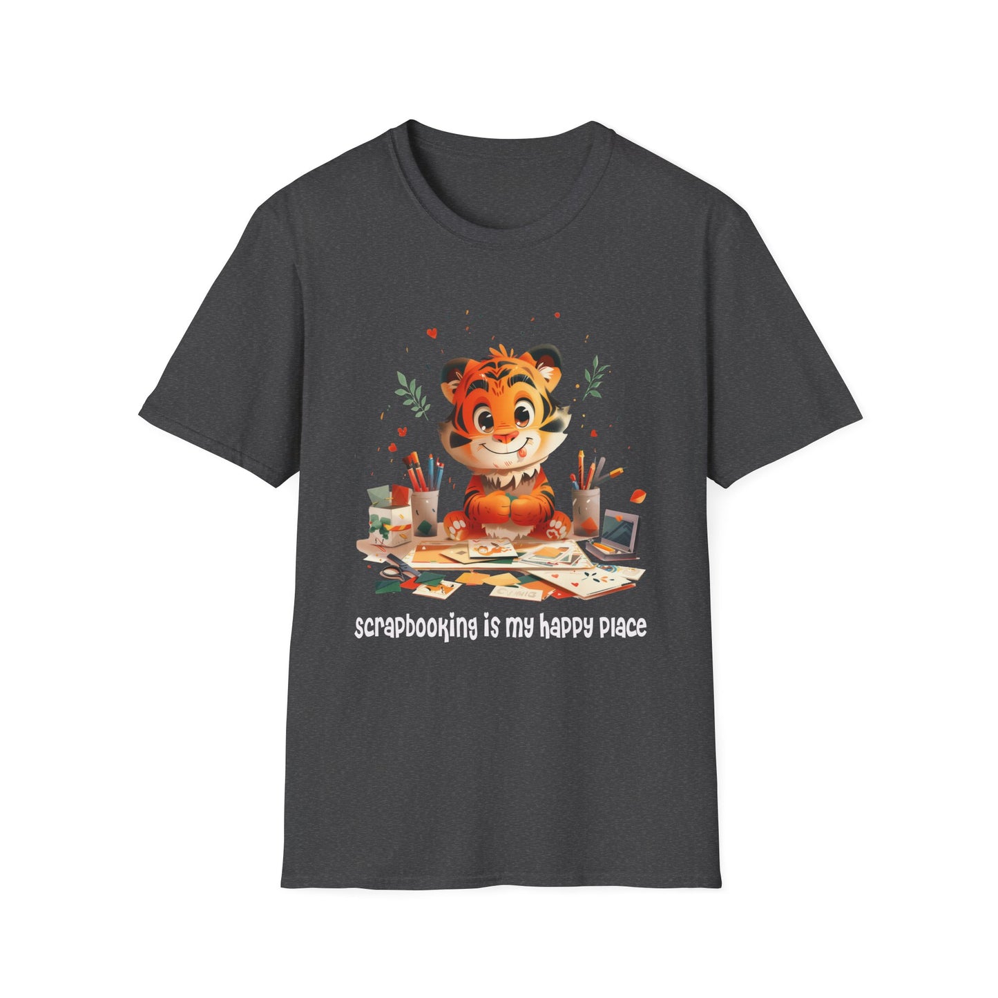 Tiger Scrapbooking Softstyle T-Shirt