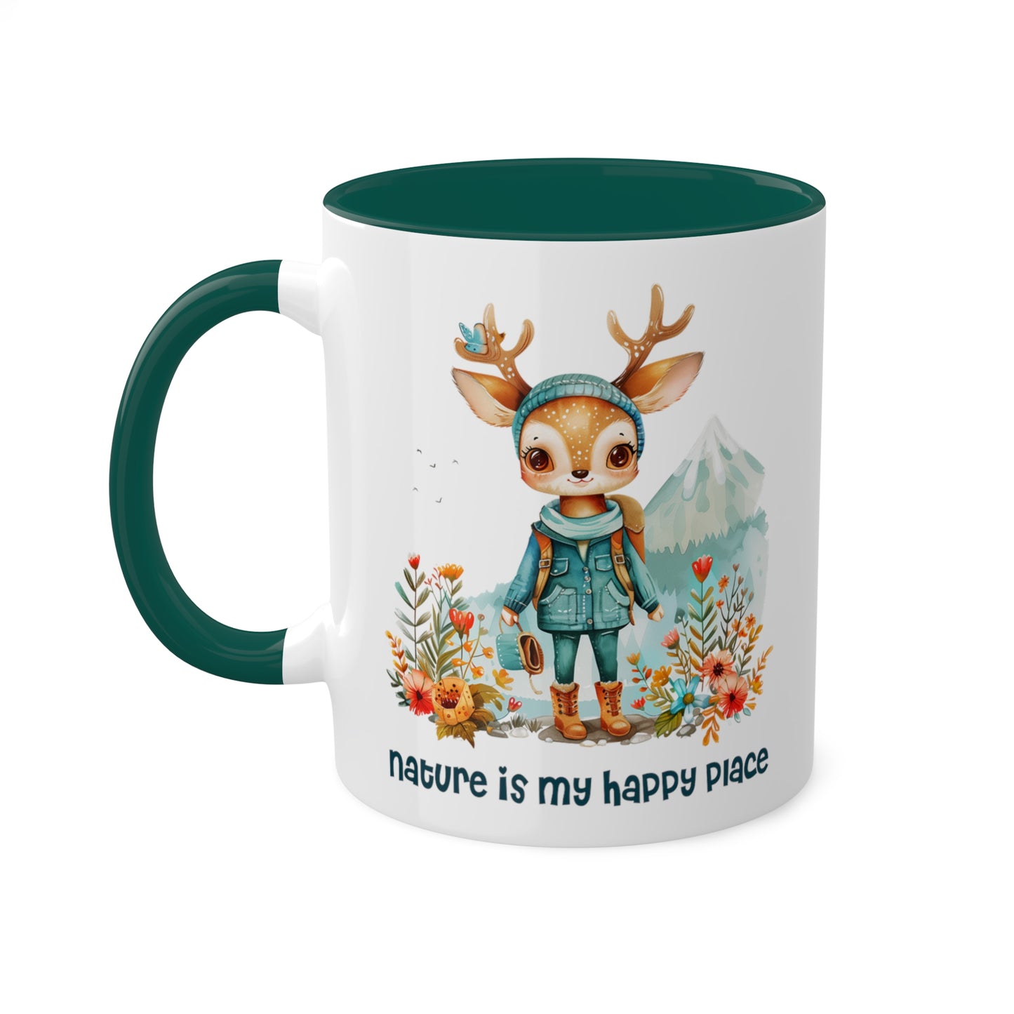 Deer Hiker Mug