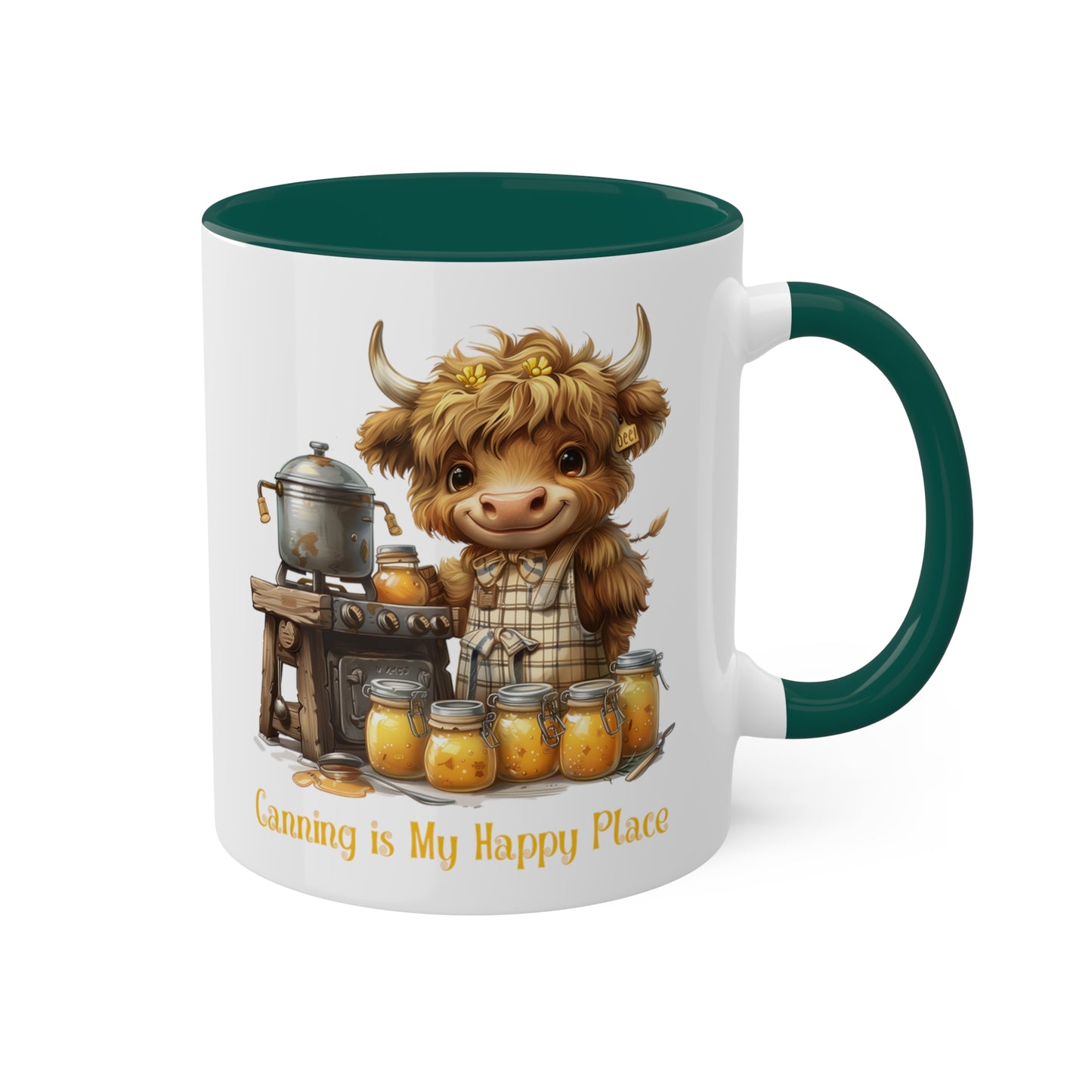 Highland Cow Canner Mug