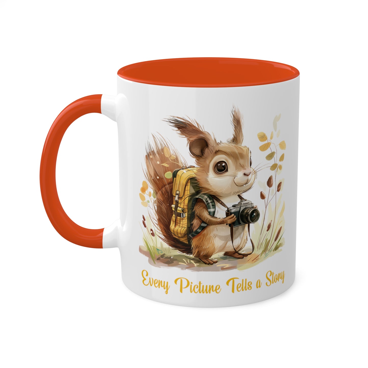 Squirrel Photographer Mug