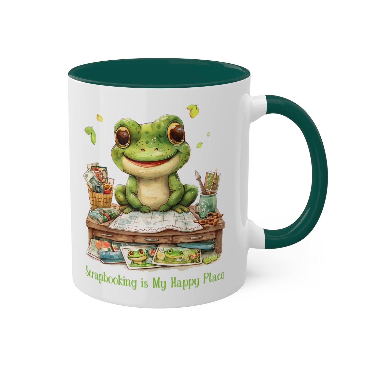 Frog Scrapbooker Mug