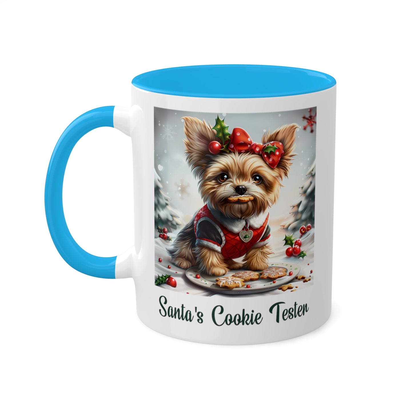 Terrier Christmas Baker Mug