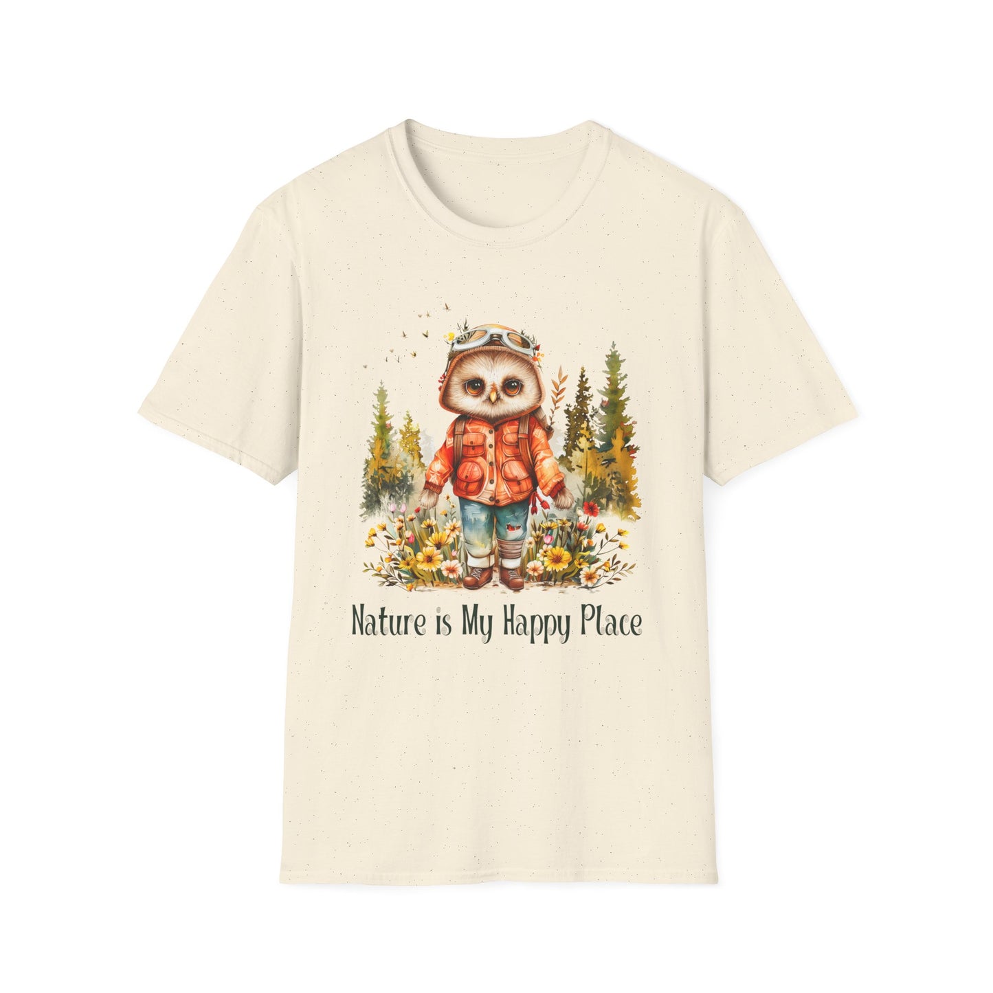 Squirrel Nature Hiker Softstyle T-Shirt