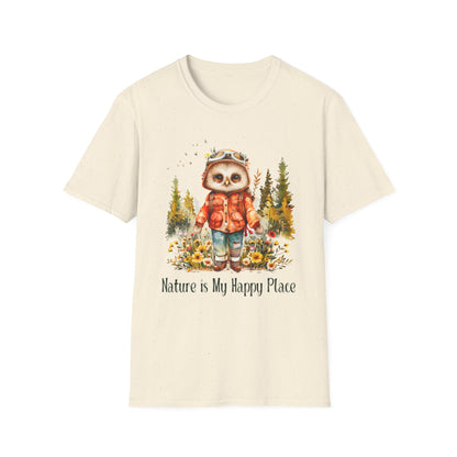 Squirrel Nature Hiker Softstyle T-Shirt