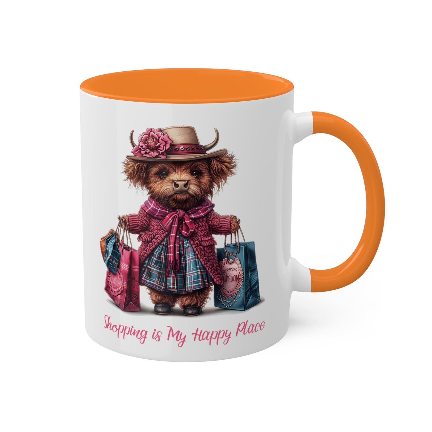 Highland Cow Shopping Mug