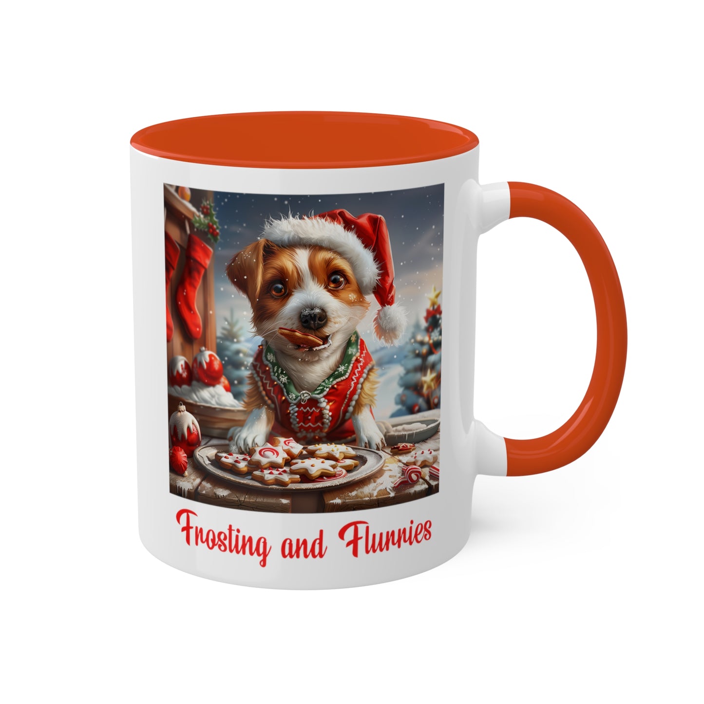 Dog Christmas Baker Mug