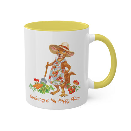 Kangaroo Gardener Mug