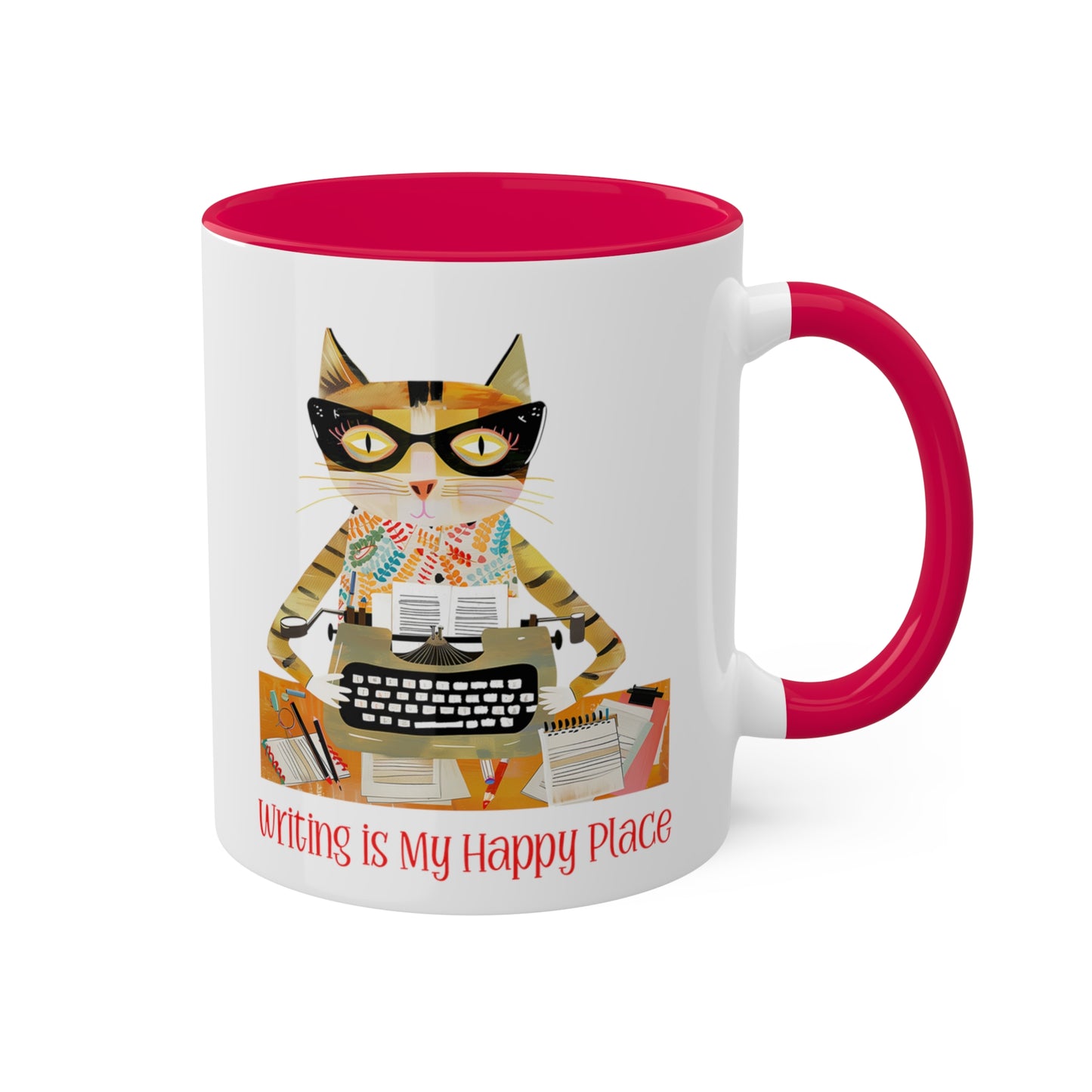 Cat Writer Mug