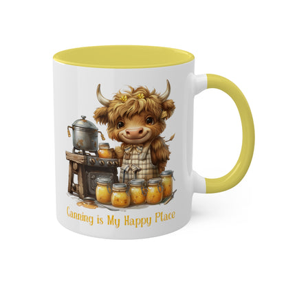 Highland Cow Canner Mug