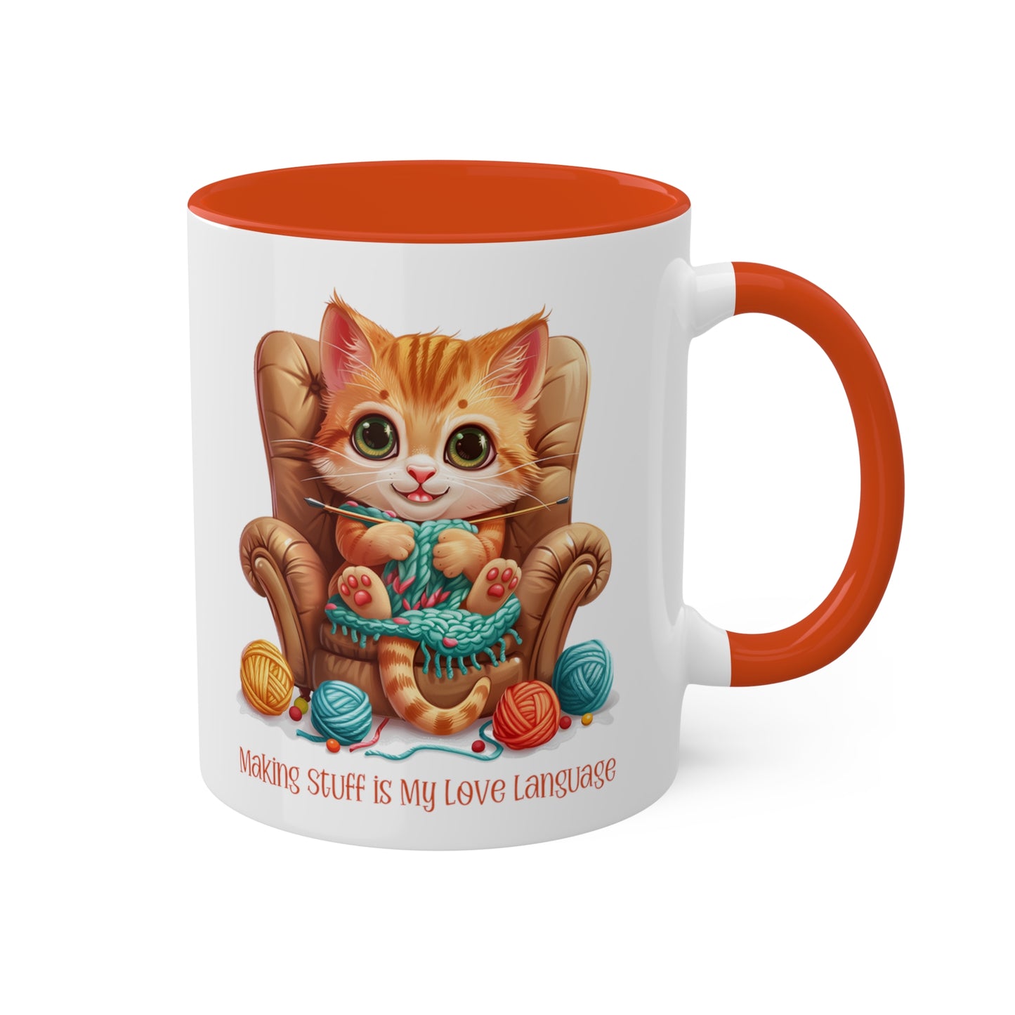 Cat Knitter Mug