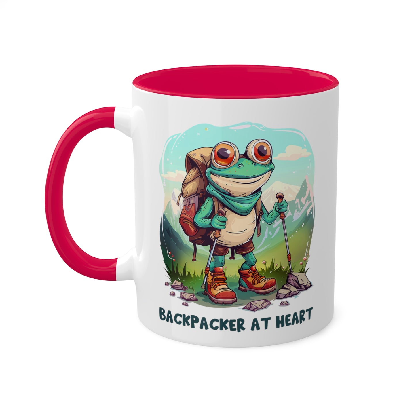 Frog Backpacker Mug