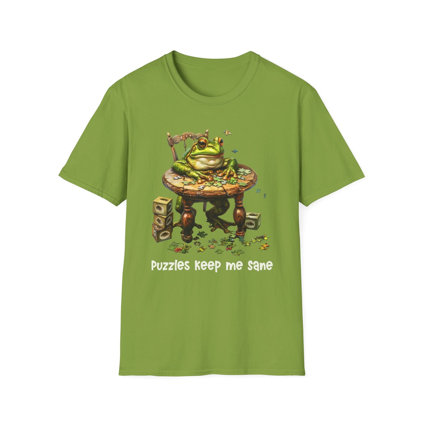 Frog Puzzler Softstyle T-Shirt