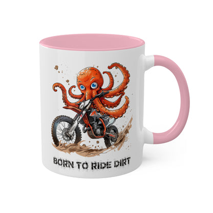 Octopus Dirt Biker Mug