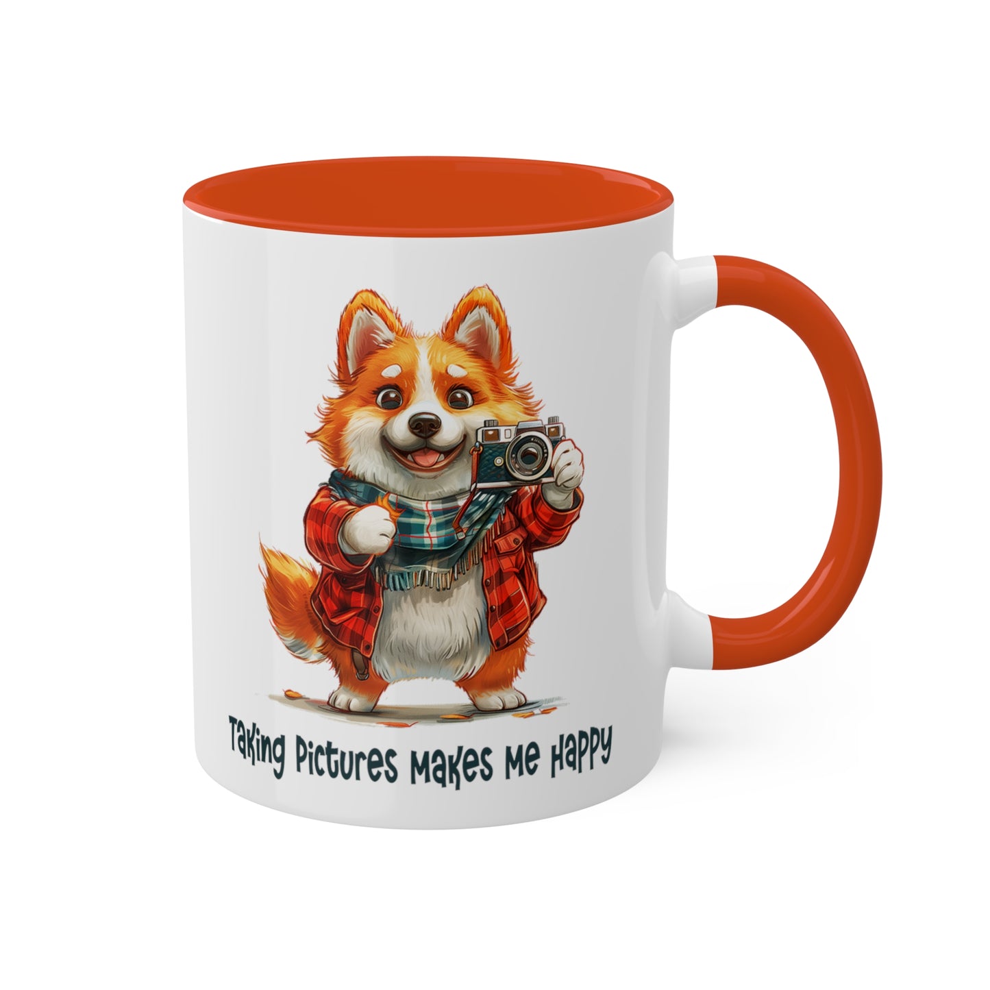 Corgi Photographer Mug