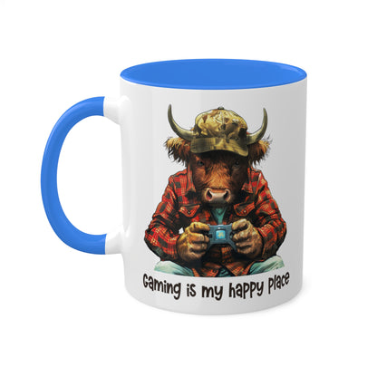 Highland Cow Gamer Mug