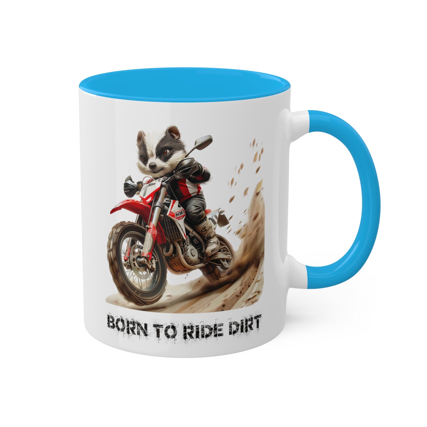 Skunk Dirt Biker Mug