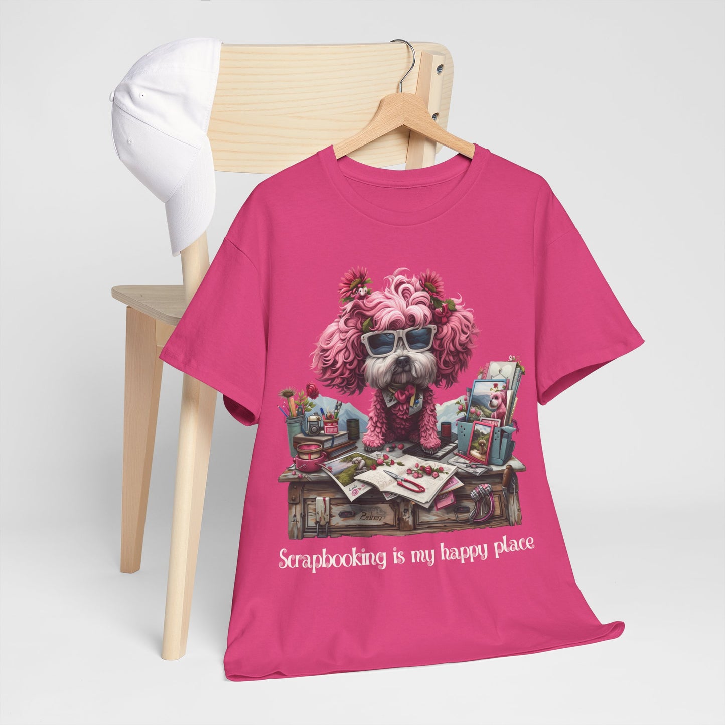 Poodle Scrapbooker Tee