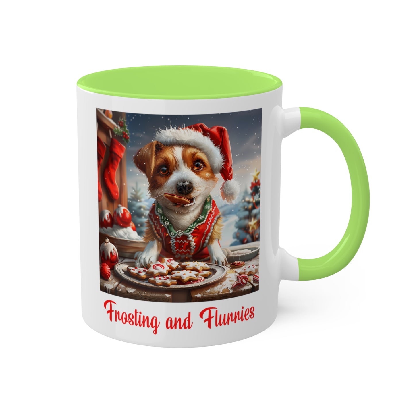 Dog Christmas Baker Mug