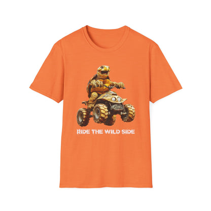 Turtle Quad Rider Softstyle T-Shirt