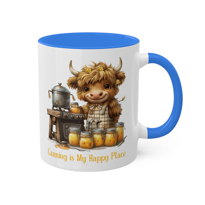 Highland Cow Canner Mug