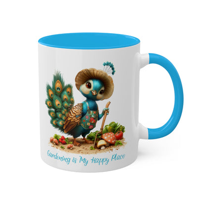 Peacock Gardener Mug