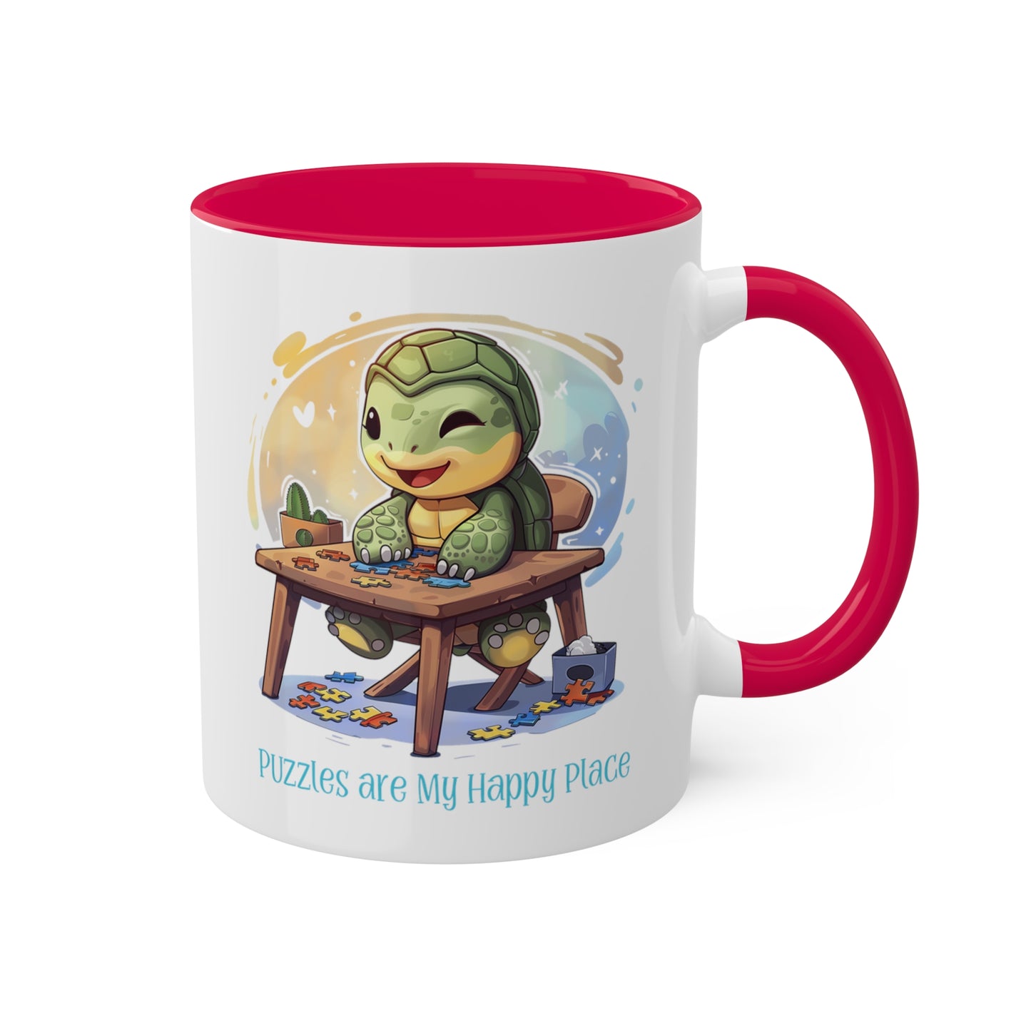 Turtle Puzzler Mug