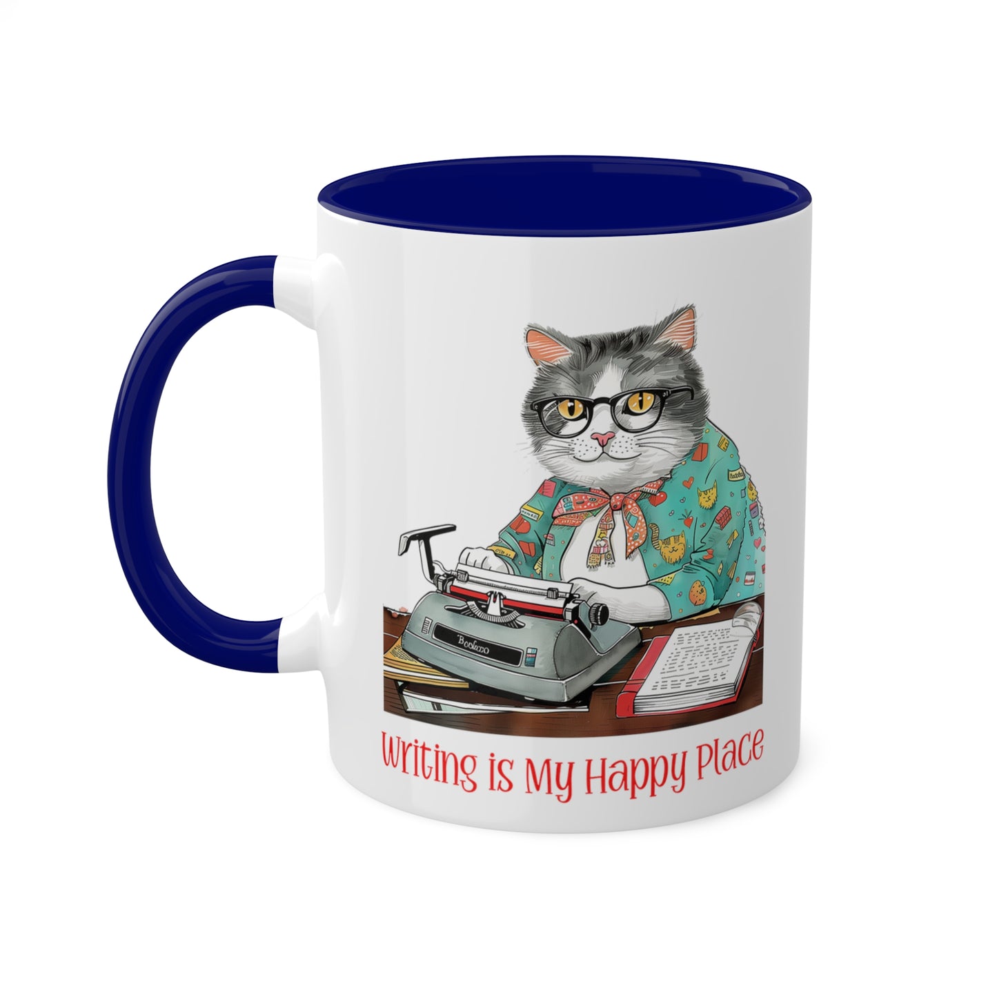 Cat Writer Mug