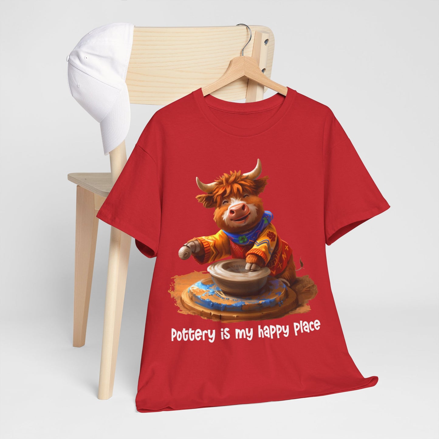 Highland Cow Potter Tee