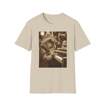 Vintage Western Porcupine Piano Softstyle T-Shirt