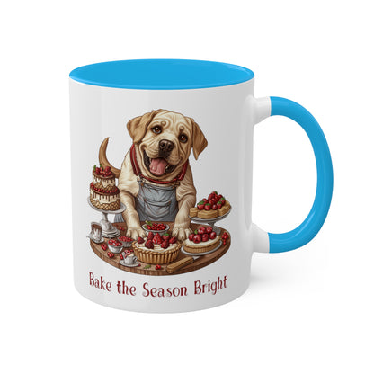 Dog Christmas Baker Mug