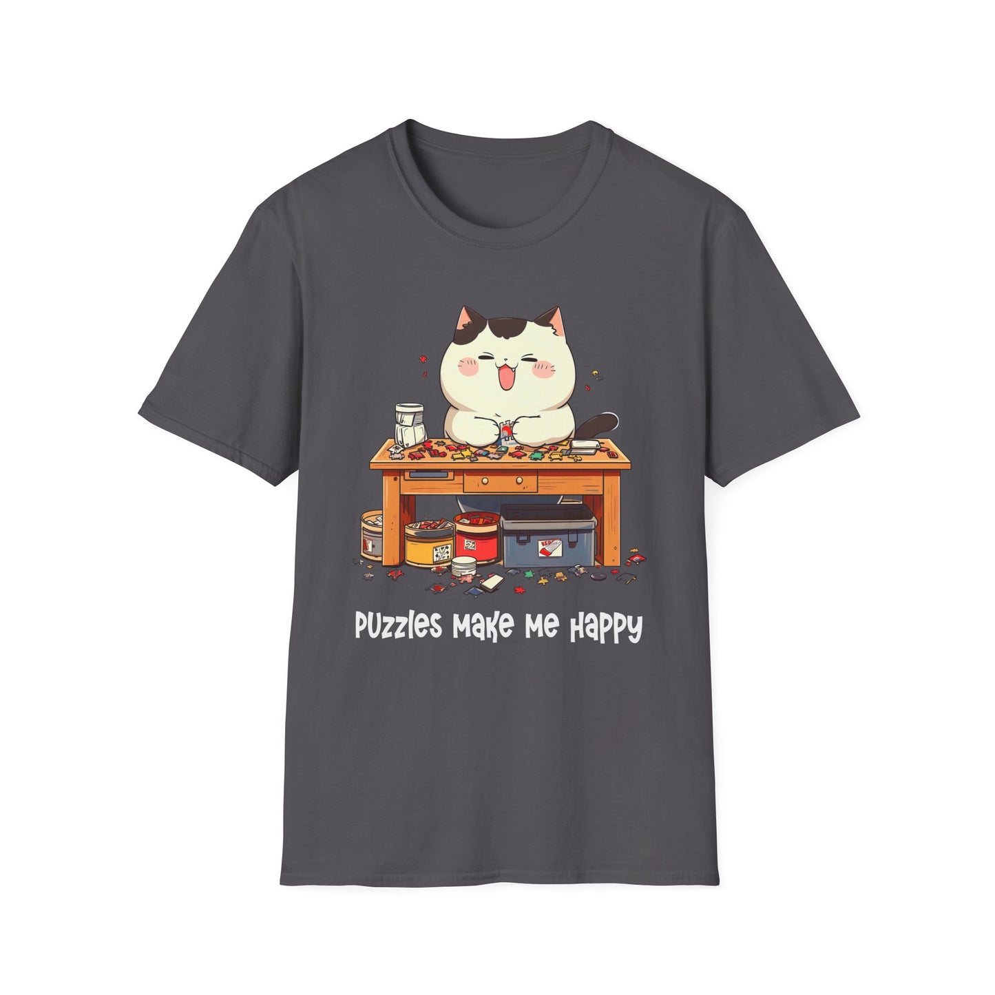 Cat Puzzler Softstyle T-Shirt