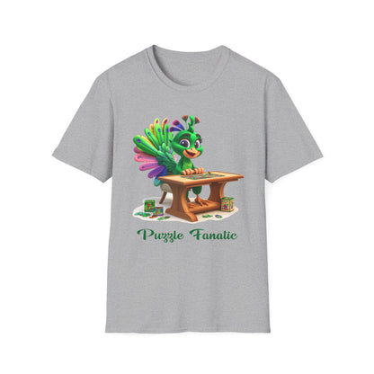 Peacock Puzzler Softstyle T-Shirt