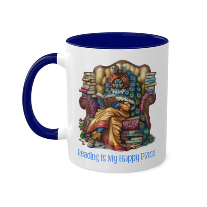 Peacock Reading Mug