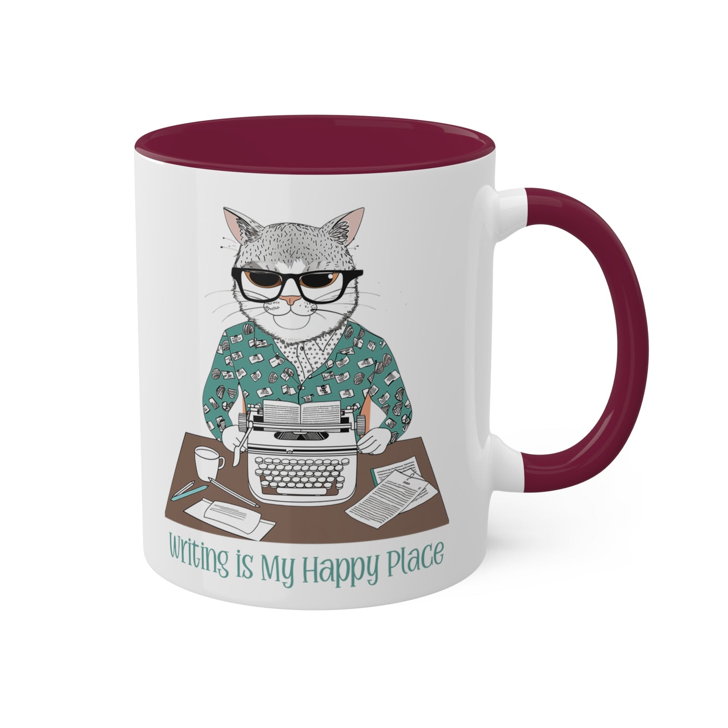 Cat Writer Mug