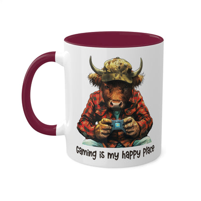 Highland Cow Gamer Mug