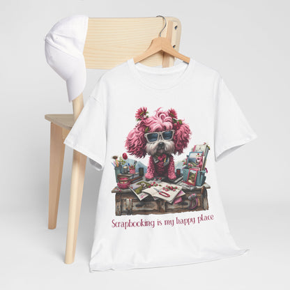 Poodle Scrapbooker Tee