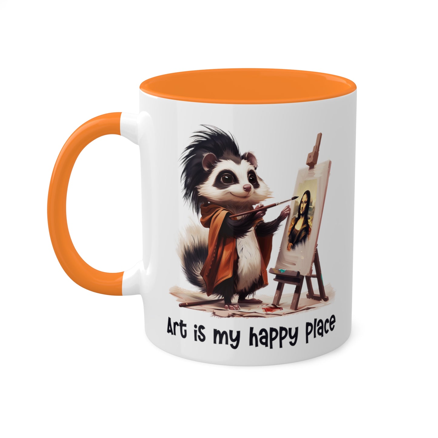 Skunk Artist Mug