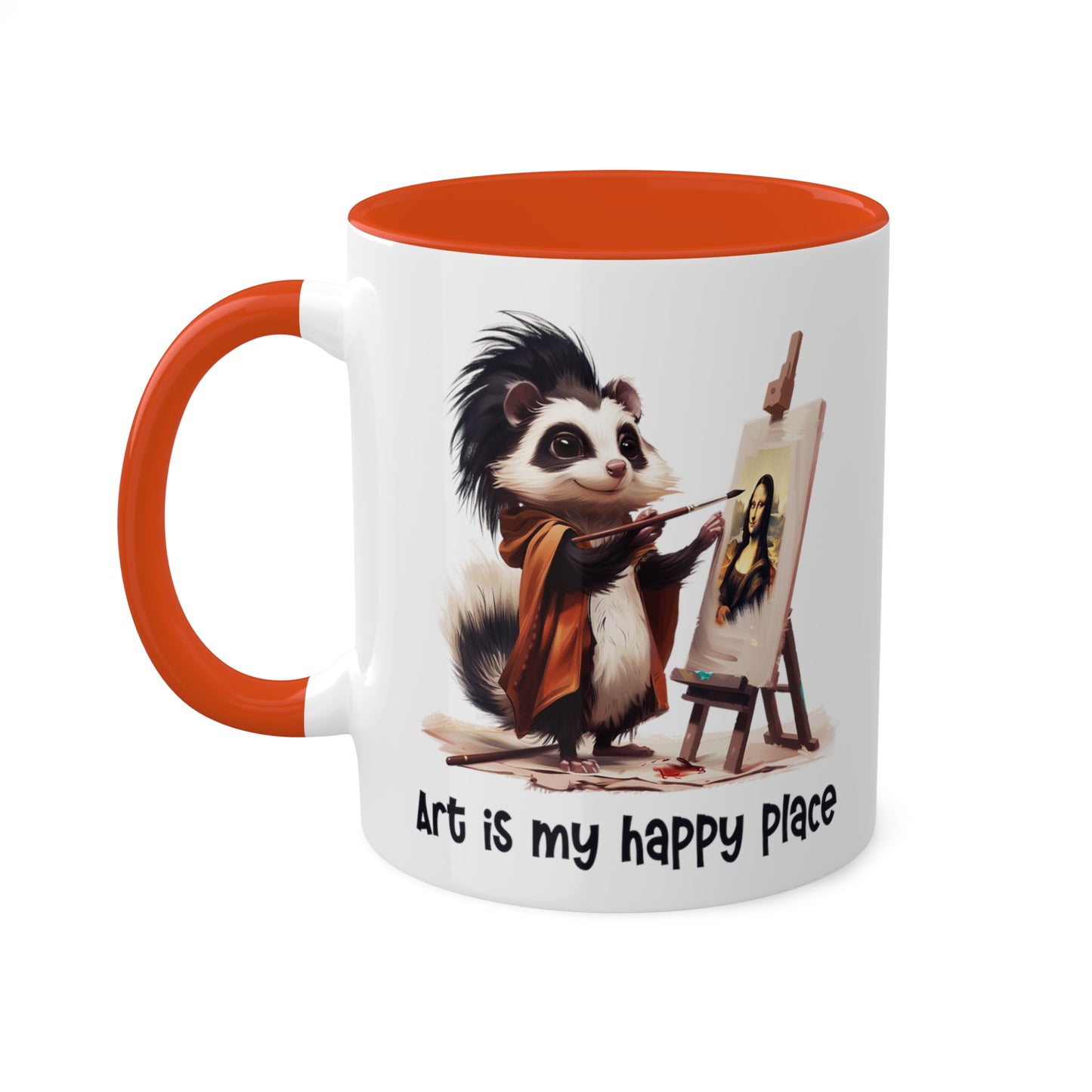 Skunk Artist Mug