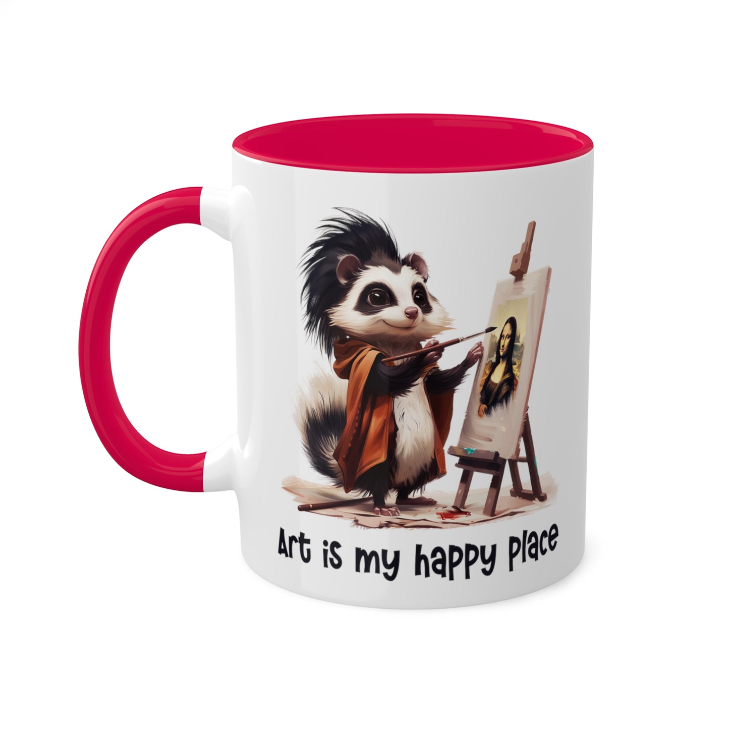 Skunk Artist Mug