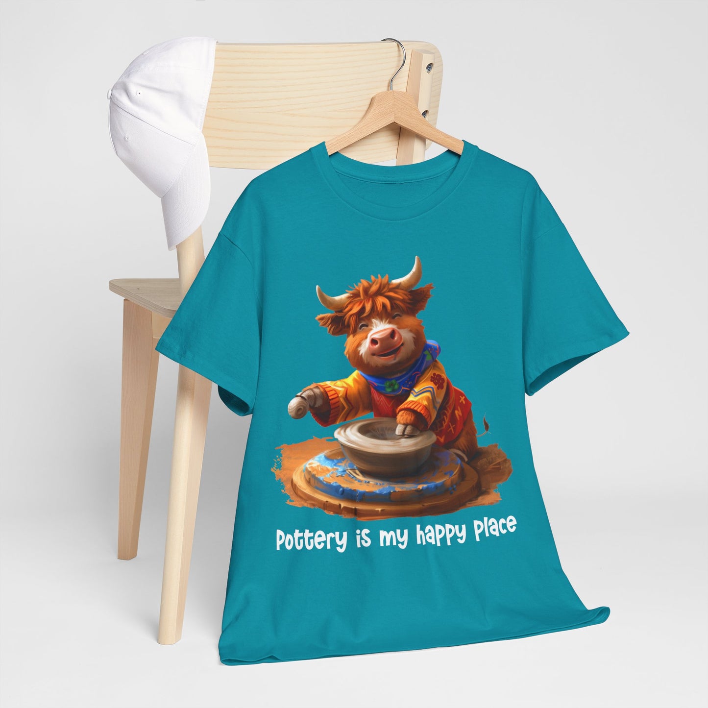 Highland Cow Potter Tee