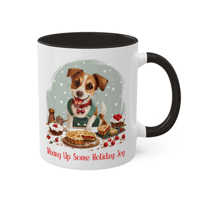 Dog Christmas Baker Mug