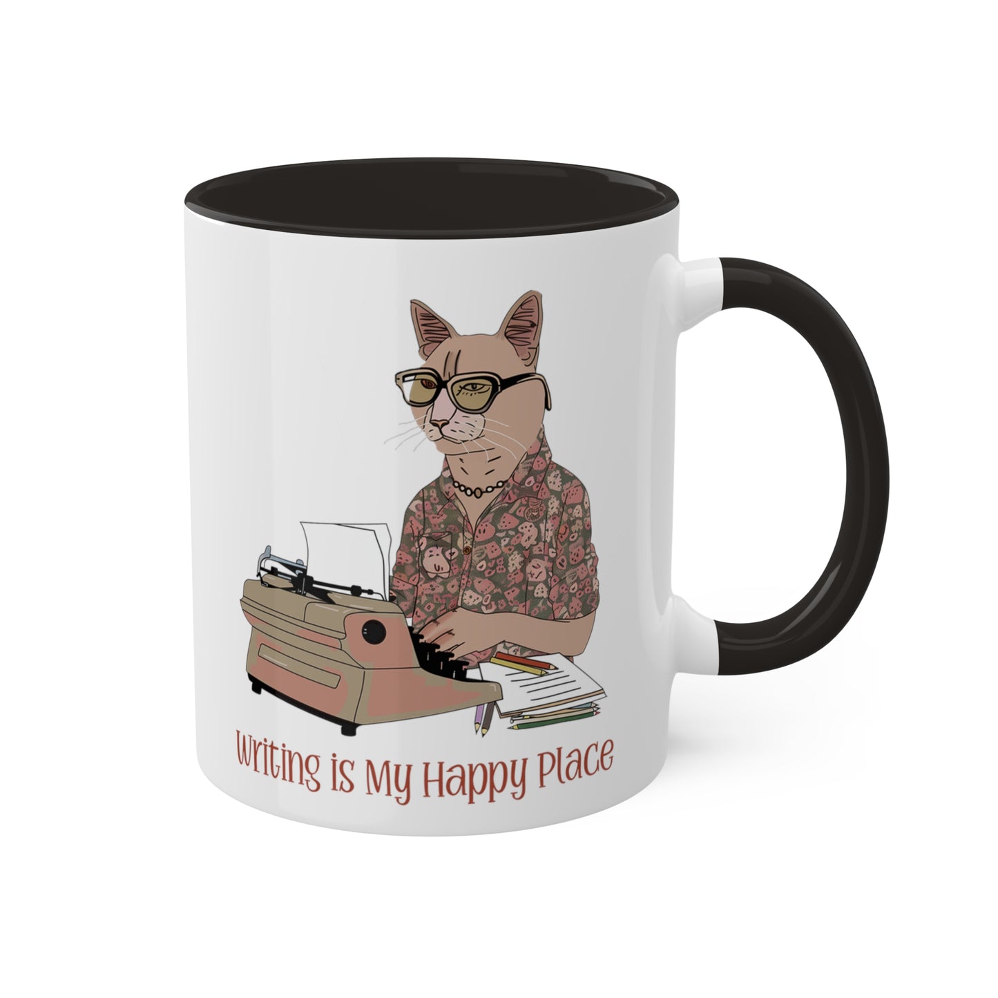 Cat Writer Mug