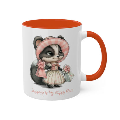 Skunk Shopping Mug