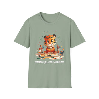 Tiger Scrapbooking Softstyle T-Shirt