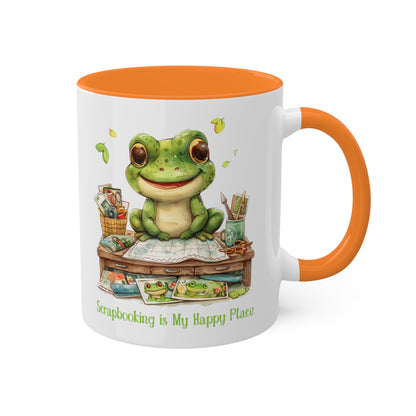 Frog Scrapbooker Mug