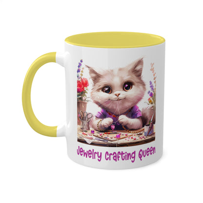 Cat Jewelry Maker Mug