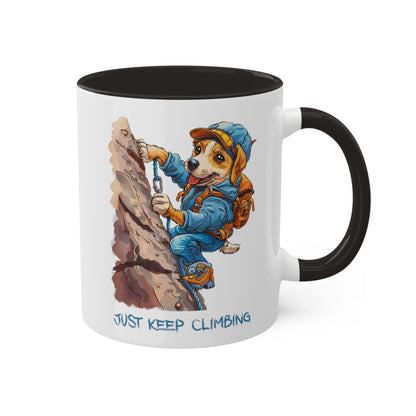 Dog Rock Climber Mug